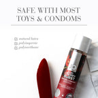 JO H2O Cherry Burst Lube - 30 mL - Cherry Flavoured Water Based Lubricant - 30 ml Bottle