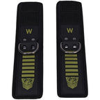 Fort Troff - Tactical Wrist Cuffs - Black/Green Restraints