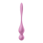 Satisfyer Love Birds 1 - Pink - Pink USB Rechargeable Pelvic Floor Trainer with App Control