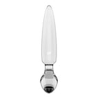 Satisfyer Triple Crystal 1 - Clear - Clear Glass 3-in-1 Butt Plug