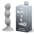Satisfyer Triple Ball-R - Grey - Grey 18 cm Beaded and Weighted Dildo