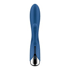 Satisfyer Spinning Rabbit 1 - Blue - Blue 20 cm USB Rechargeable Rotating Rabbit Vibrator