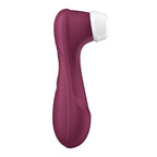 Satisfyer Pro 2 Generation 3 with App Control - Wine Red - Wine Red Touch-Free USB-C Rechargeable Clitoral Stimulator