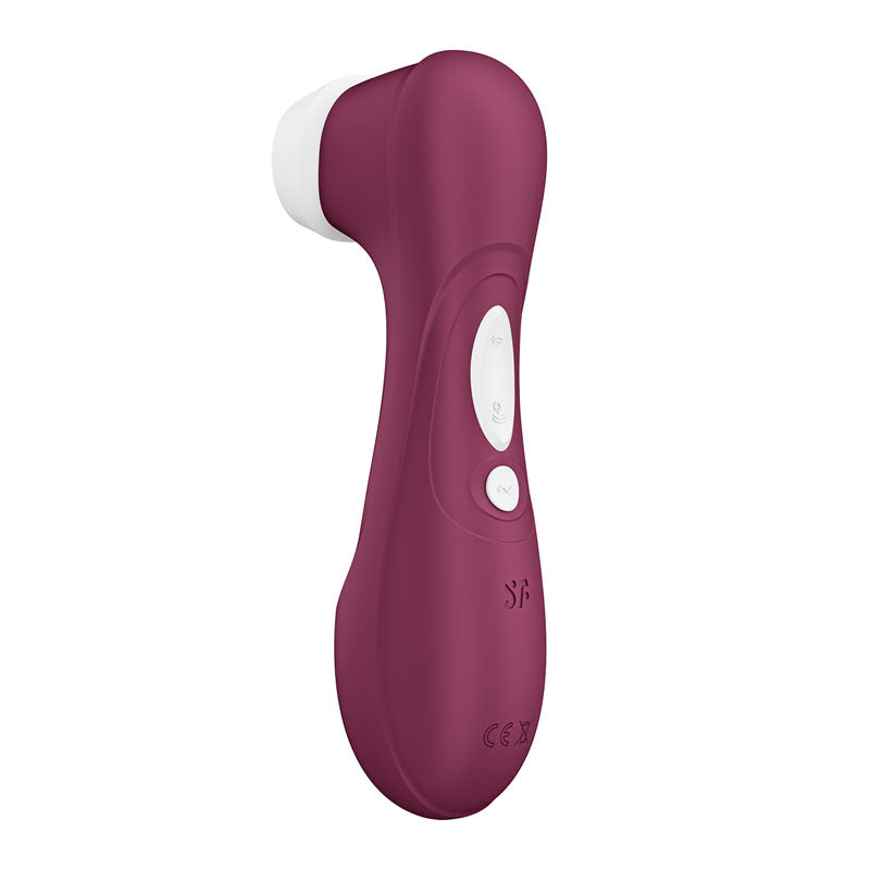 Satisfyer Pro 2 Generation 3 - Wine Red - Wine Red Touch-Free USB-C Rechargeable Clitoral Stimulator