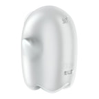 Satisfyer Glowing Ghost - White - Glow in Dark White USB Rechargeable Air Pulse Stimulator