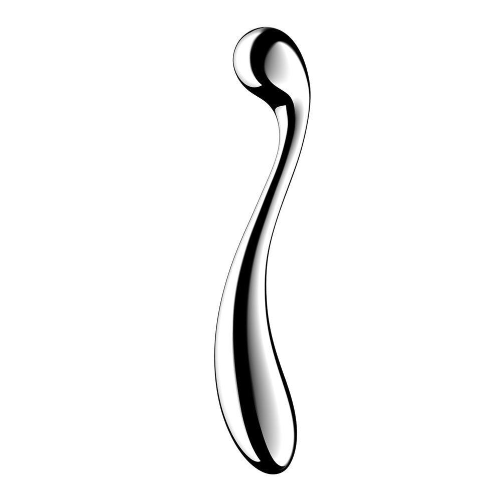 Satisfyer Star Force 4 - Chrome Steel 26 cm Dildo
