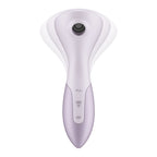 Satisfyer Wand-erful - Violet 15.8 cm USB Rechargeable Air Pulse Massage Wand