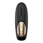 Satisfyer Pro 4 Couples - Battery Series - Black U-Shaped Couples Vibe with Air Pulsation