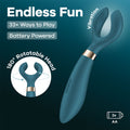 Satisfyer Endless Fun - Battery Series - Green 23.5 cm Stimulator