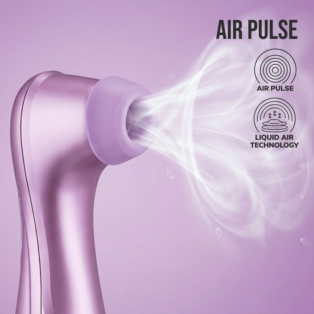 Satisfyer Pro 2 Generation 4 - Amethyst - Amethyst Touch-Free USB-C Rechargeable Clitoral Stimulator with App Control