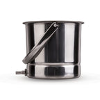 AquaClean 8PC Stainless Steel Bucket Mate Set - Cleansing Kit - 8 Piece Set