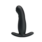 MR PLAY Prostate Massager - Black USB Rechargeable Prostate Massager with Flicking Tip