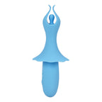 Maia SIENNA - Blue - Blue 15.2 cm USB Rechargeable Fluttering Bullet