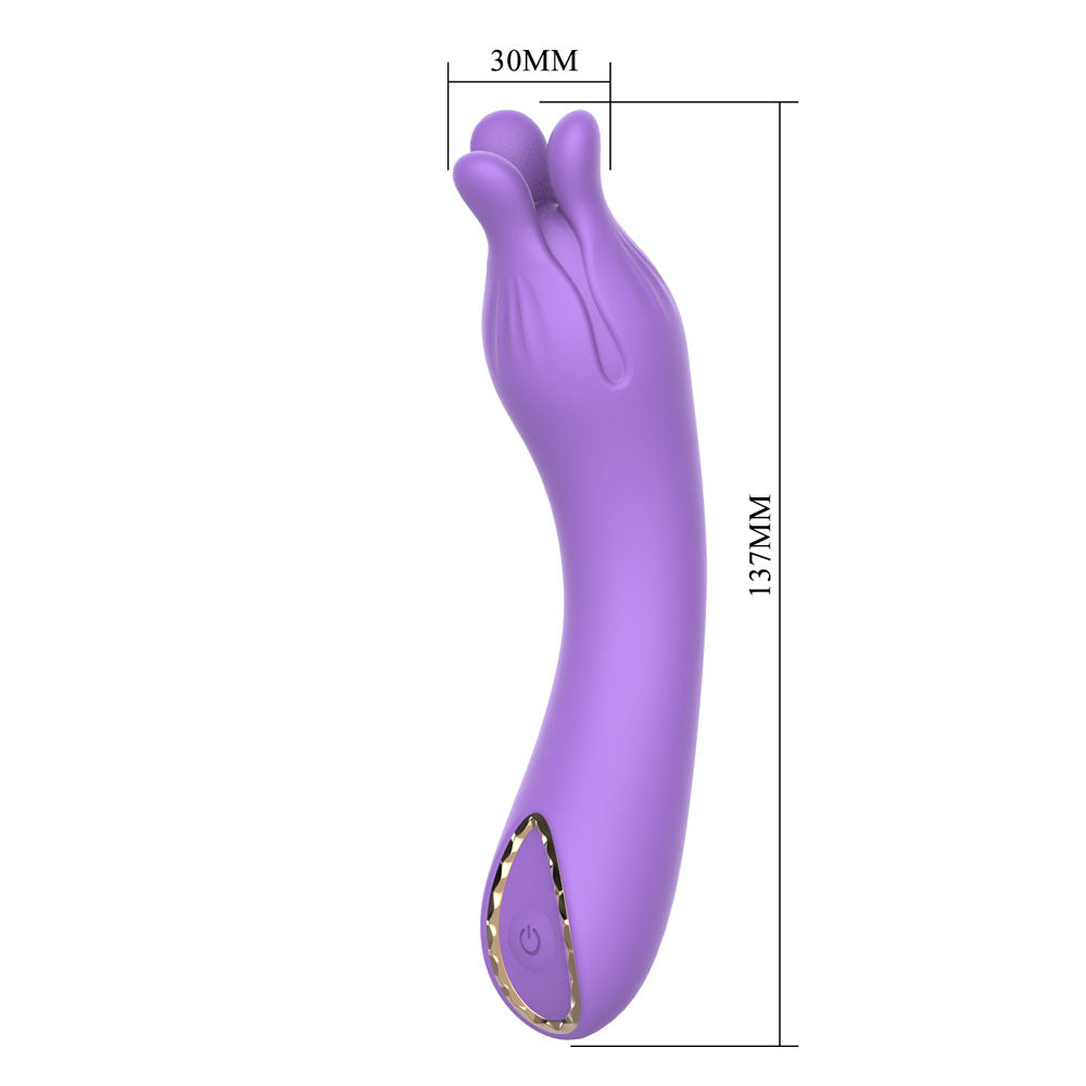 Party Up KELLY - Purple - Purple 13.7 cm USB Rechargeable Vibrator