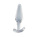 Clarity - Utopian Floret - Clear 11 cm Glass Butt Plug
