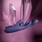 Evolved BOW DOWN - Purple USB Rechargeable Rabbit Vibrator