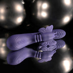 Evolved WINGS OF FRENZY - Purple USB Rechargeable Butterfly Vibrator