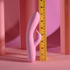 Evolved CUSHY BUNNY - Pink 19.1 cm USB Rechargeable Rabbit Vibrator