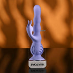 Evolved WIGGLY BUNNY - Purple USB Rechargeable Rabbit Vibrator with Suction Base