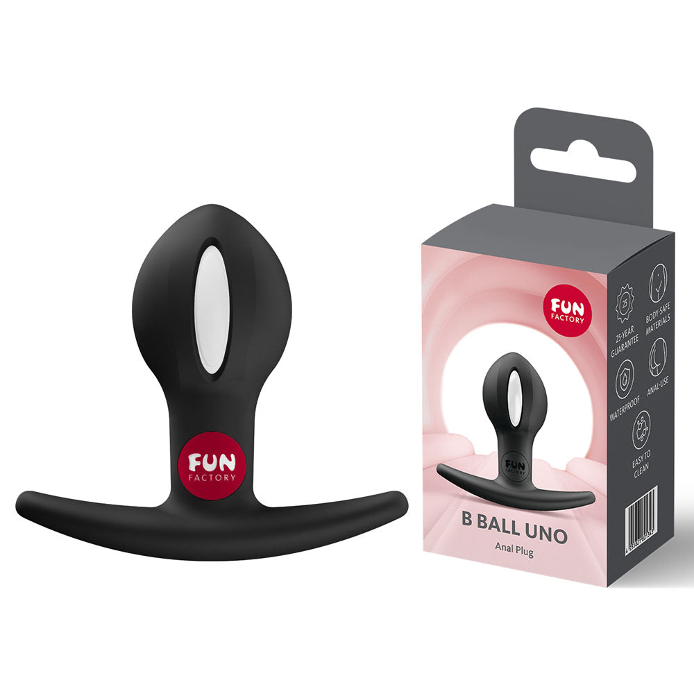 Fun Factory B BALLS UNO Black - Black 7.3 cm Kegel Ball