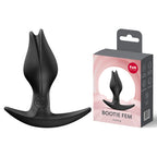 Fun Factory BOOTIE FEM Black - Black 8.5 cm Butt Plug