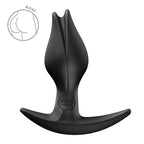 Fun Factory BOOTIE FEM Black - Black 8.5 cm Butt Plug