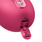 Fun Factory BELLE Raspberry - Raspberry Red USB Rechargeable Air Pulse Stimulator
