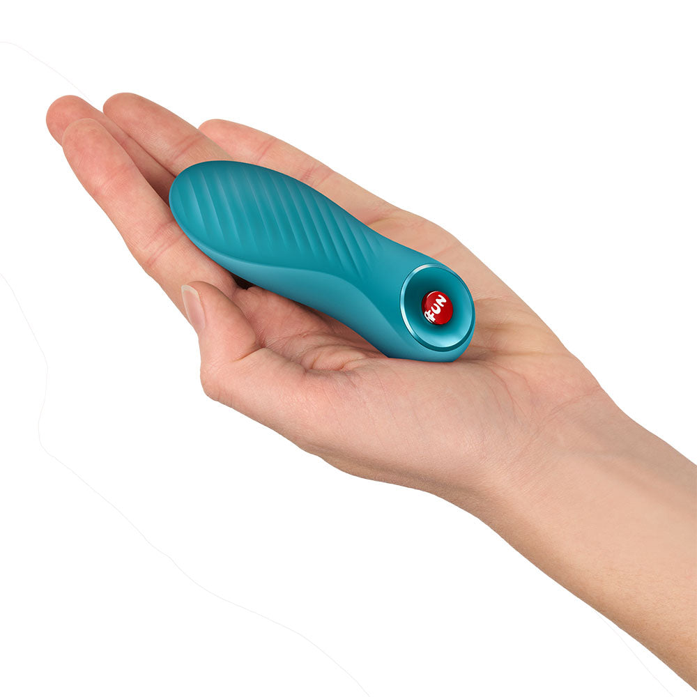 Fun Factory BIJOU Aquamarine - Aquamarine USB-C Rechargeable Stimulator