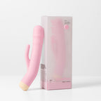 Girls Get Off - DeeDee - Pink 19 cm USB Rechargeable Thrusting Rabbit Vibrator