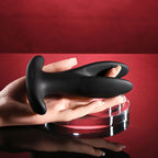 Gender X SPREAD THE LOVE - Black USB Rechargeable Stretching Anal Plug with Wireless Remote