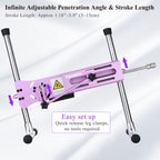 Hismith Premium 3.0 Sex Machine - Pink - Pink Mains Powered Sex Machine with App Control and Remote