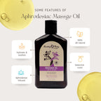 EB Aphrodisiac Massage Oil YLANG YLANG LAVENDER - 60 ml - Ylang Ylang & Lavender Scented Massage Oil - 60 ml Bottle