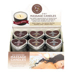 EB Hemp Seed Lovers Heart Candle Display - Counter Display of 12 and Tester