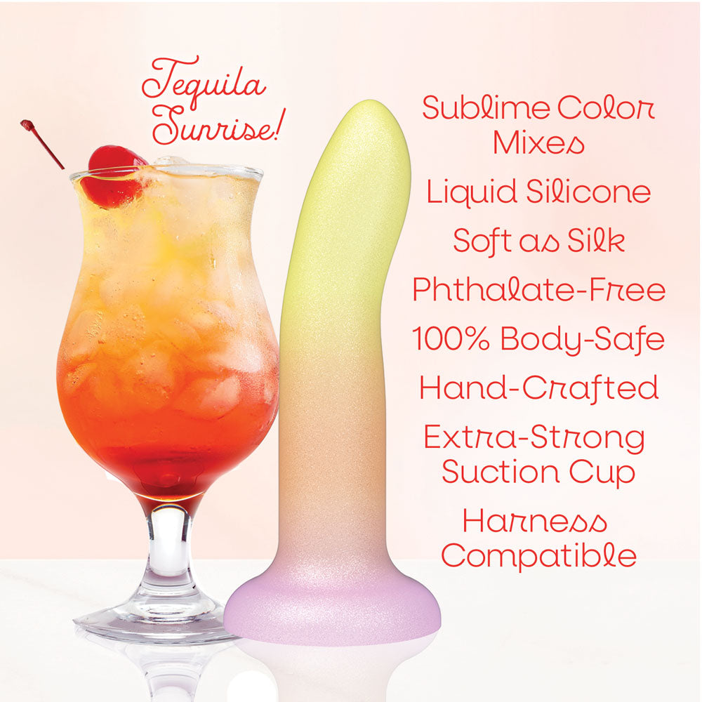 Mixers Tequila Sunrise - Orange/Yellow 20.3 cm Dildo