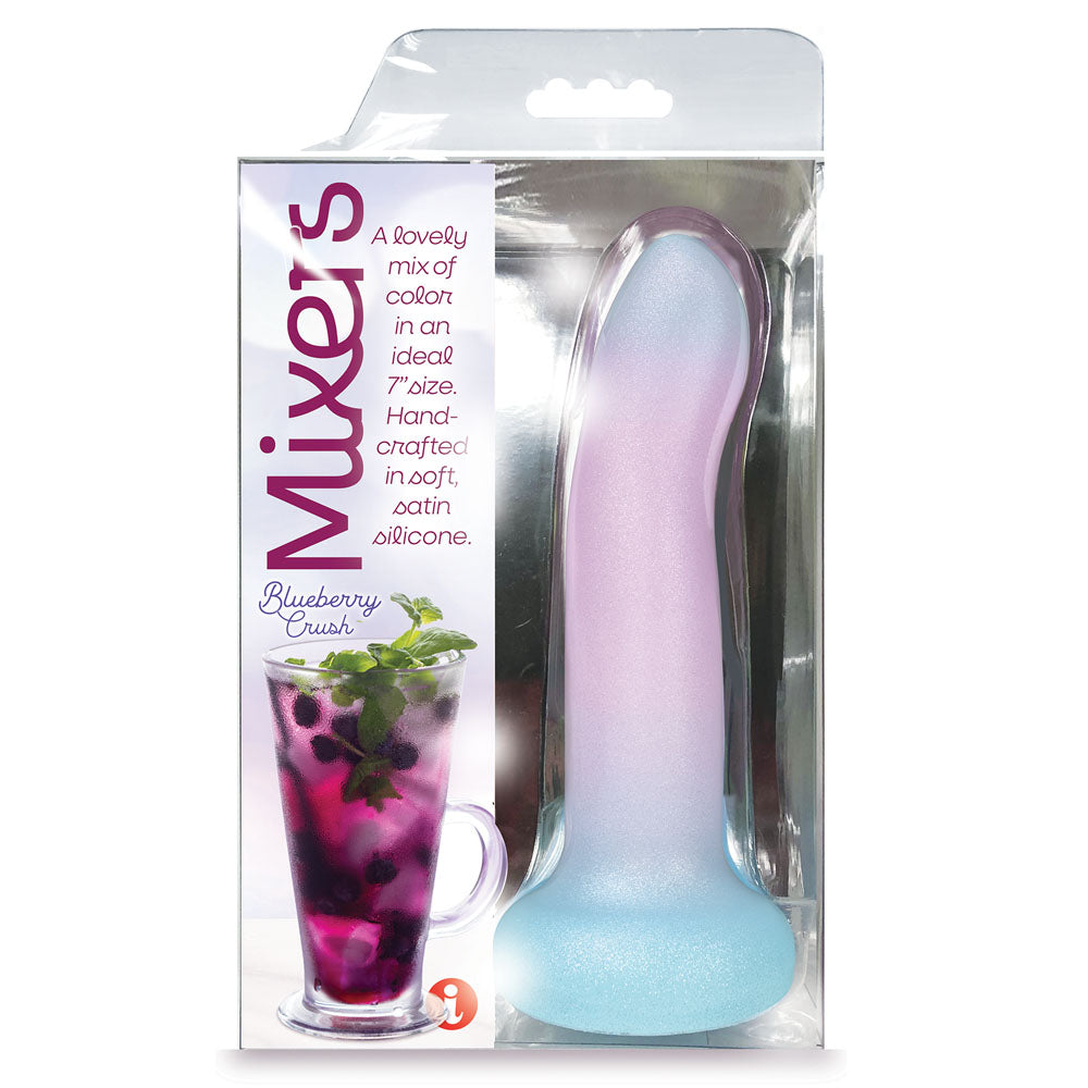 Mixers Blueberry Crush - Blue/Pink 20.3 cm Dildo