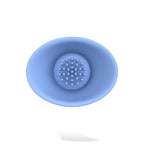Adam & Eve EVES PLEASURE DOME - Blue - Blue USB Rechargeable Spinning & Vibrating Stimulator