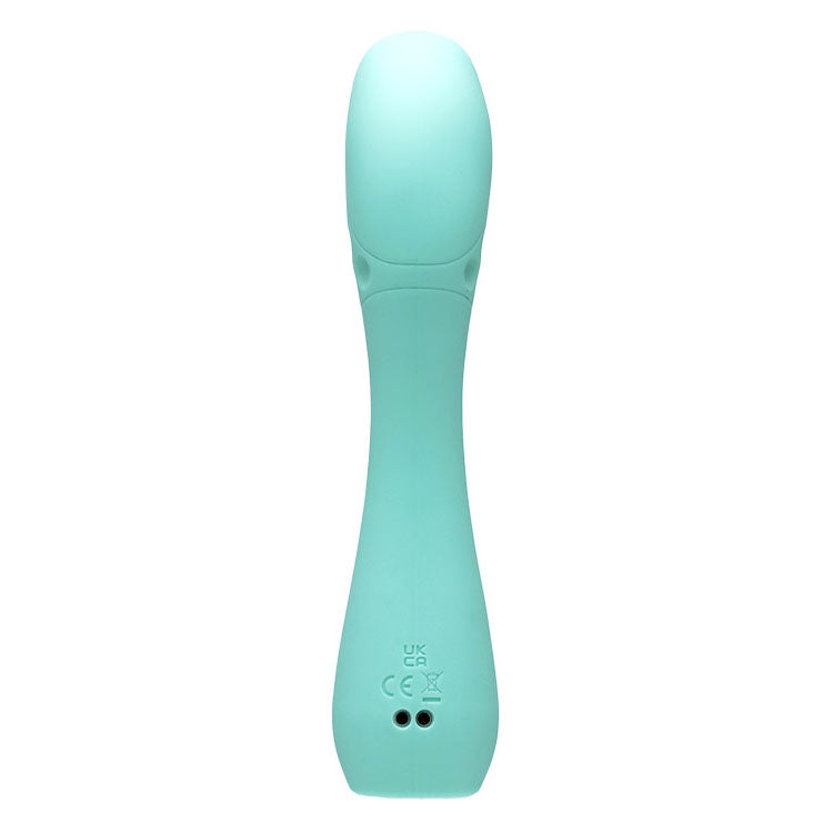 Adam & Eve GROOVY GLOW-UPS Flexie - Blue 19 cm USB Rechargeable G-Spot Vibrator