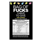 Bag Of Fucks I Have To Give - Display - Fruit Flavoured Lollies - Counter Display of 100 Mini Packs