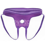 Ingen Easy Strap-On Harness - Purple Adjustable Strap-On Harness (No Probe Included)