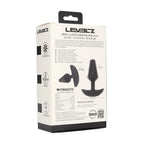 LEVELZ Classic Vibrating Silicone Anal Plug - Small - Black Small USB Rechargeable Butt Plug