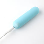 Maia Jayden - Clear/Blue USB Rechargeable Vibrating Cock & Ball Rings