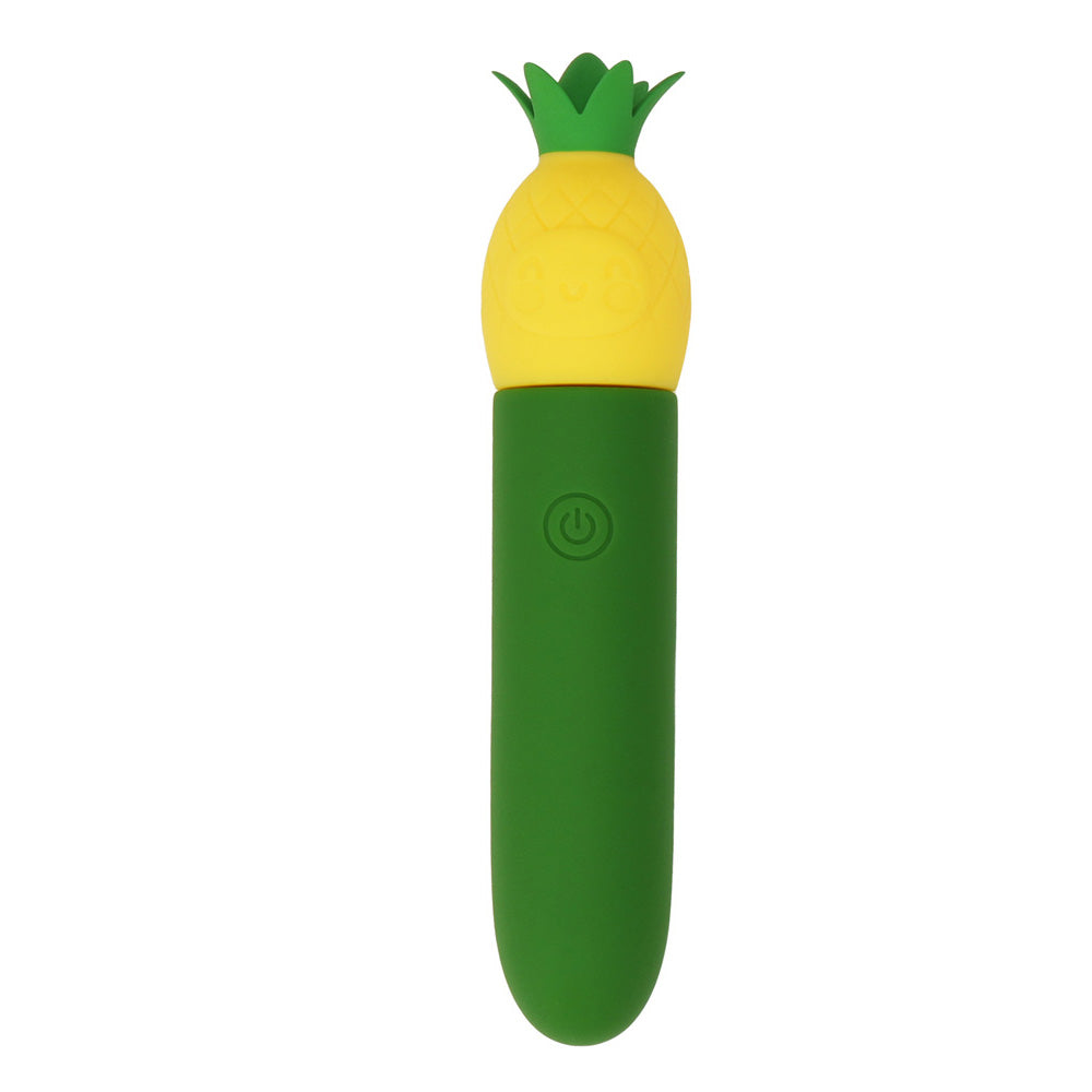 Maia PINA - Green/Yellow 11.1 cm USB Rechargeable Bullet