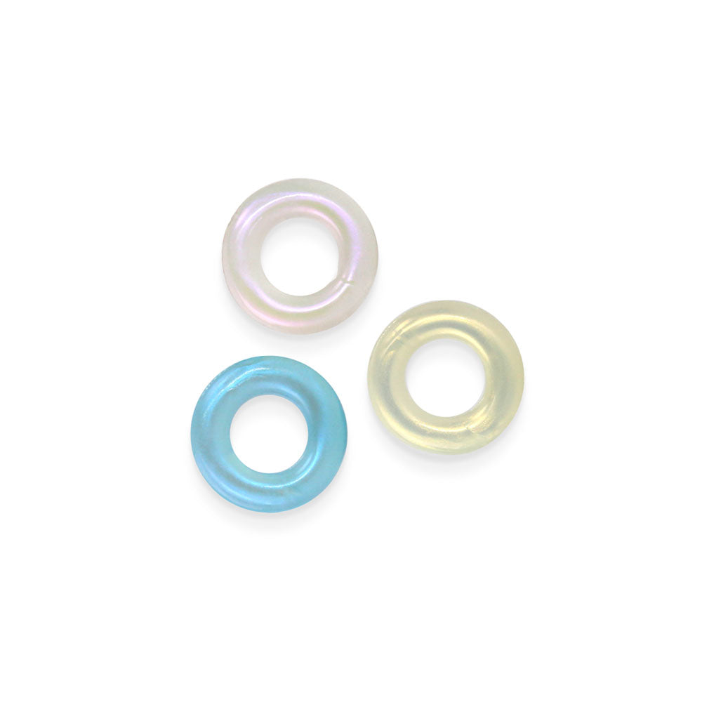 Fantasia - Stamina Rings - Multicolour - Coloured Cock Rings - Set of 3