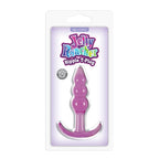 Jelly Rancher Ripple T-Plug - Purple - Purple 10.9 cm (4.3'') Butt Plug