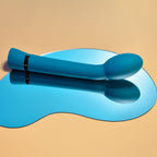 Playboy Pleasure ON THE SPOT - Blue 21.6 cm USB Rechargeable G-Spot Vibrator