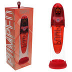 PUMPED Aqua-Pro Auto Pump - Red - Red/Clear USB Rechargeable AI-Enabled Submersible Auto Penis Pump