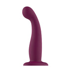 Passion Play Liquid Silicone Dildo - Purple - Purple 18 cm Dildo