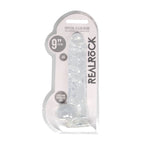 RealRock 9'' Realistic Dildo With Balls - Clear 22.9 cm Dong