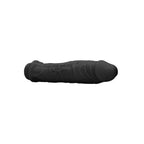 REALROCK 6'' Realistic Penis Sleeve - Black - Black 15.2 cm Penis Extension Sleeve