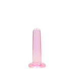 REALROCK Non Realistic Dildo With Suction Cup - 13.5 cm - Pink 13.5 cm Dong